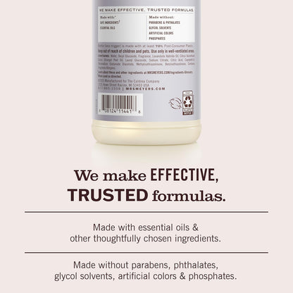 MRS. MEYER'S CLEAN DAY All-Purpose Cleaner Spray, Lavender, 16 Fl. Oz