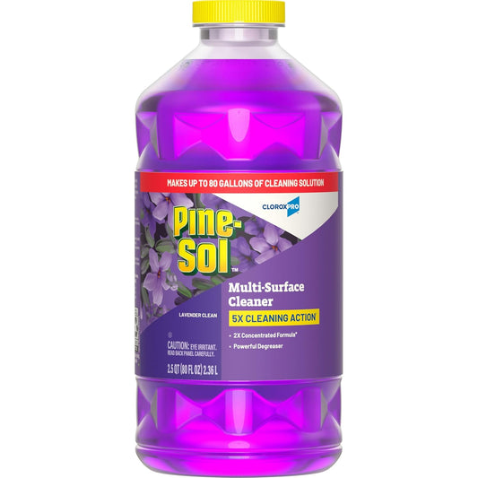 Multi-Surface Cleaner, All Purpose Cleaner, Lavender Clean, 80 Fluid Ounces (Package May Vary)